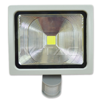 50W LED Reflektor - senzor Premium (sivo kučište)