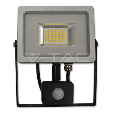 20W LED SMD Reflektor sa senzorom - crno/sivo kučište