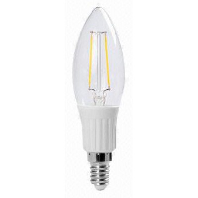 LED žarulja - 3W Žarna nit E14 Svijeća Toplo bijela